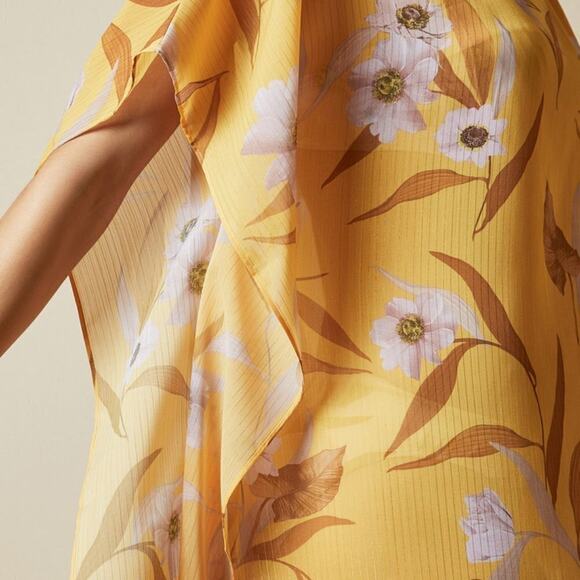 NWOT Ted Baker SOLD OUT "NEIMAA" Cabana square cover up - Picture 4 of 5